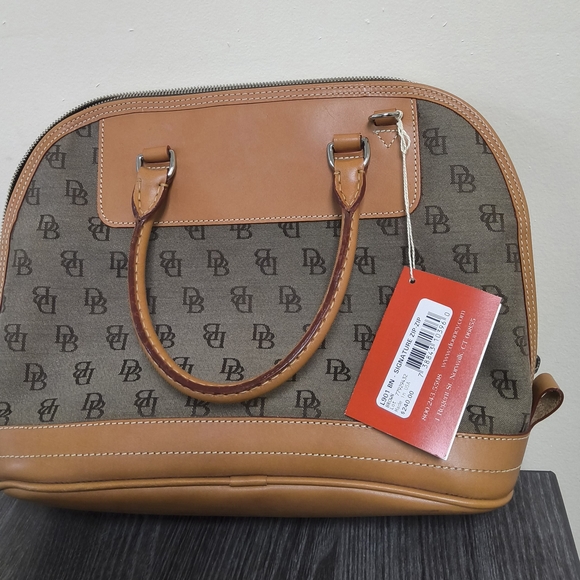 Dooney Bourke Brown Monogram Handbag